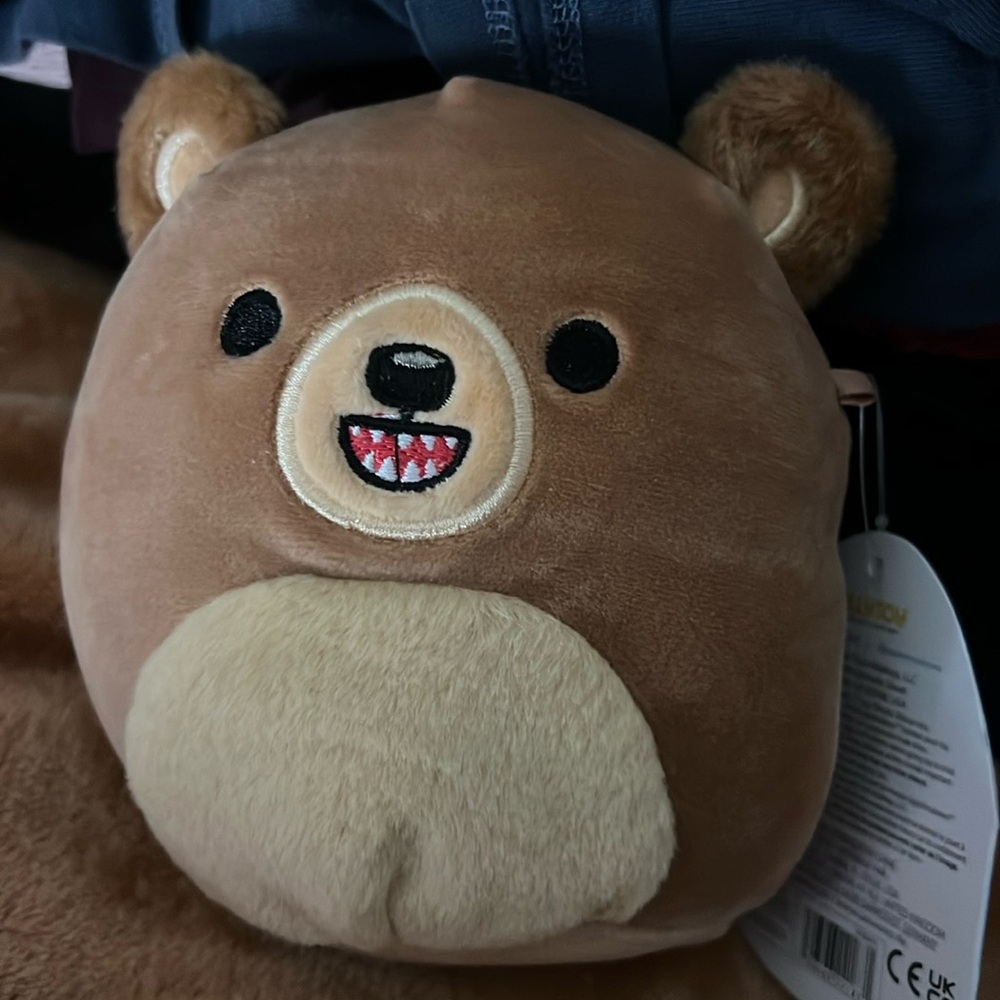 Stokely the bear NWT SQUISHMALLOW